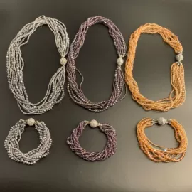 耳钉;首饰套装;项链