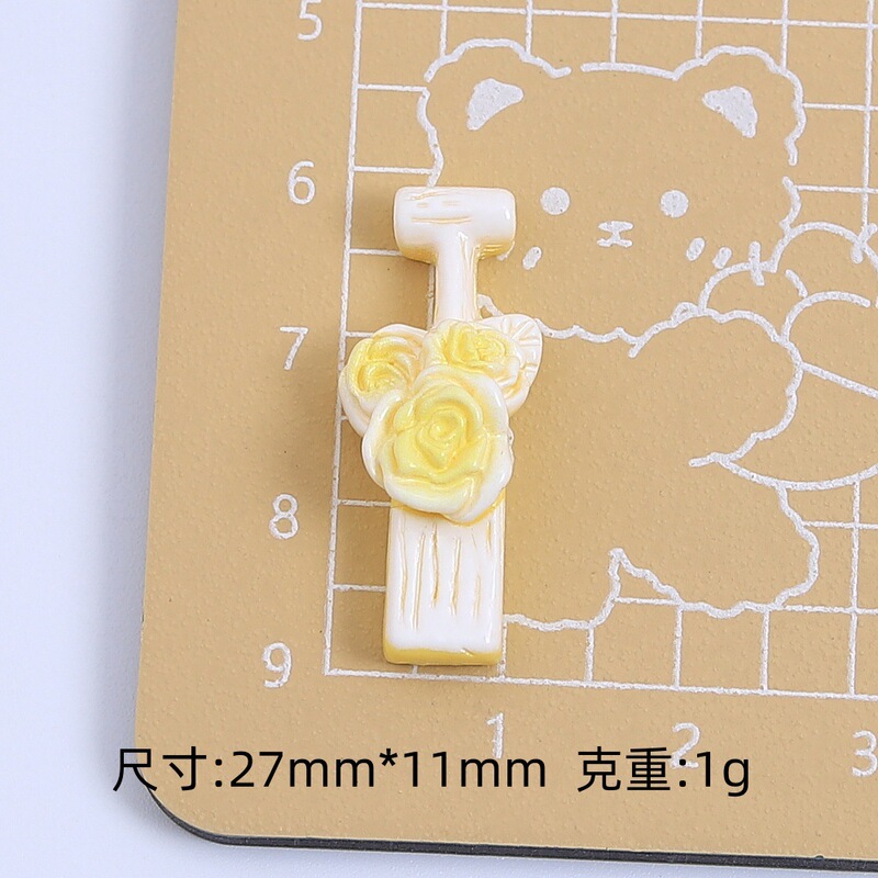 立体卡通花朵小船创意手工diy奶油胶树脂配饰小配件饰品材料批发|undefined