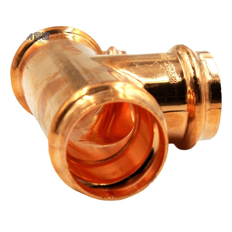 Abrazadera de cobre abrazadera doble codo de 90 grados/tubo directo/tres/secciones estándar australiano AS3688 salida de agua gas