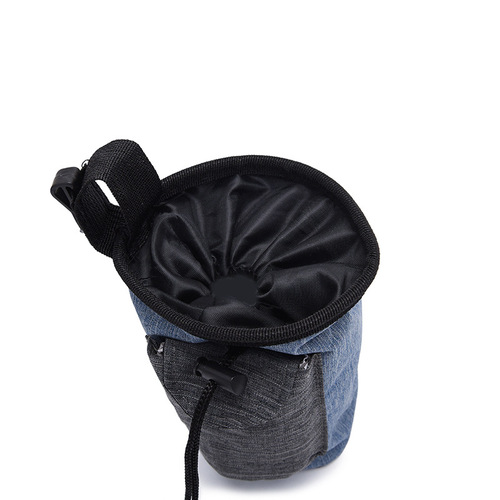 Printed LOGO dog training dog food bag dog training waist bag portable outdoor pet snack bag pet dog food bag