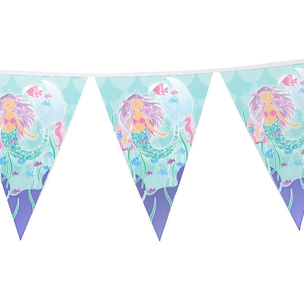 Second generation mermaid pennant 10 pieces/pack