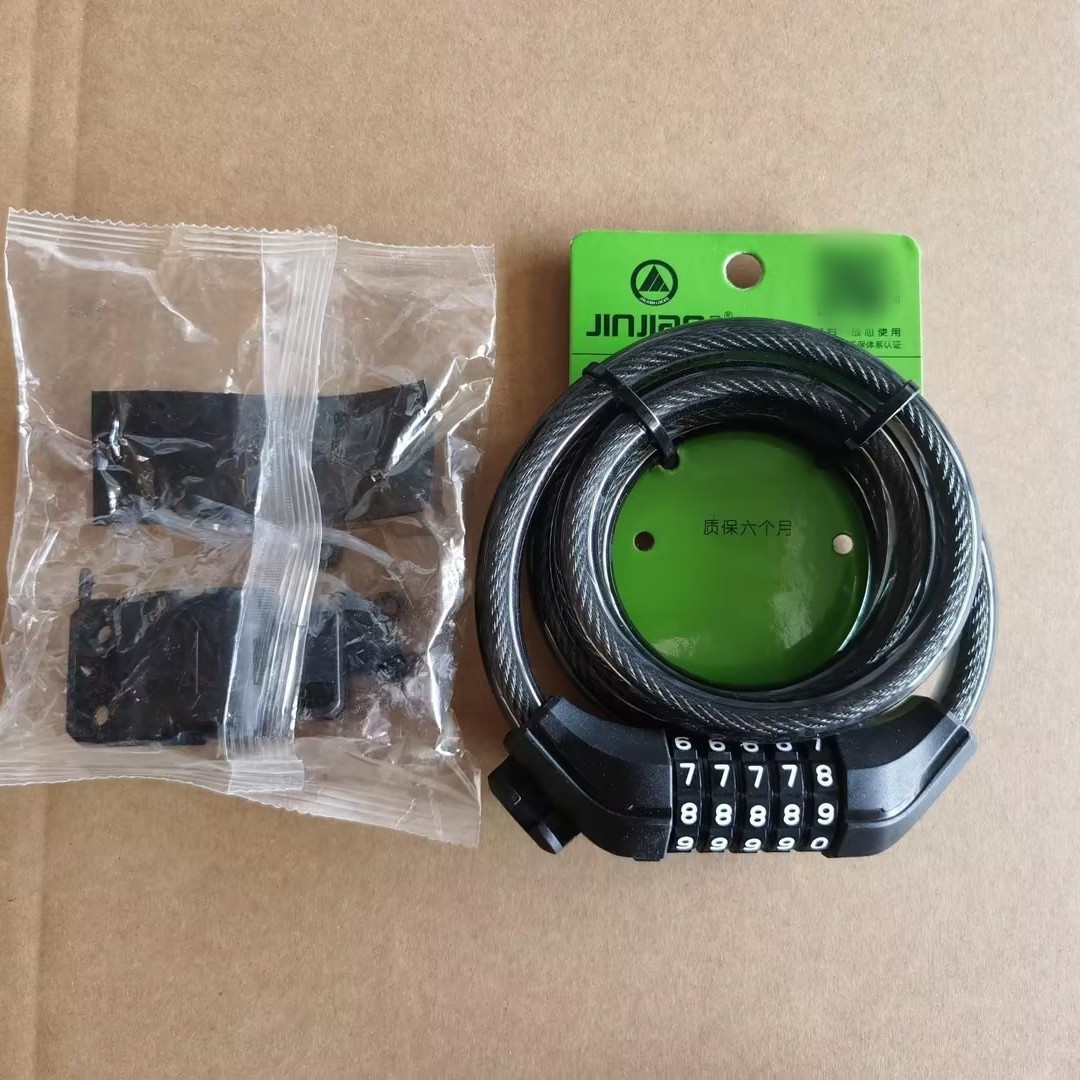 Candado de Combinación Antirrobo 502/507/543 de Acero Aleado para Bicicleta