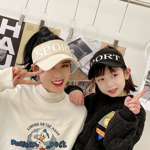 Summer Children's Cap Unisex Outdoor Sports Outing New Sun Hat Sun Protection Baby UV Boys' Duckbill Hat Wholesale