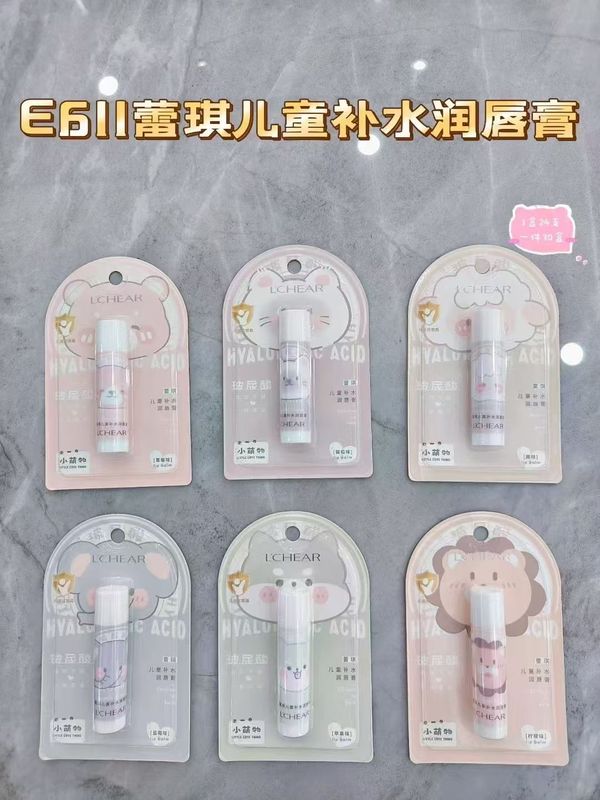 レイキ リップスティック ウォータリー ライトカラー リップクリーム 学生 女子 ライトメイク ナチュラル レッド 保湿 防乾燥 E613|undefined