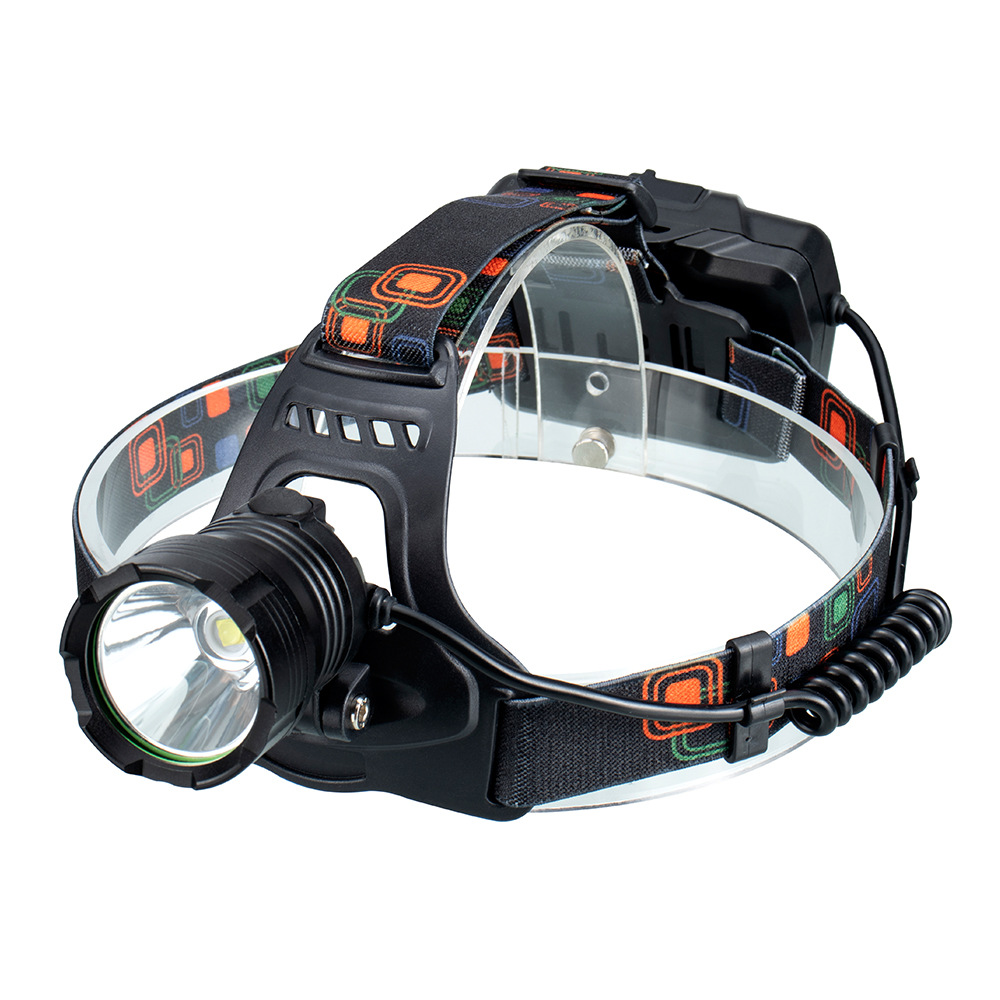 Nytt 3 18650 batteri USB-laddning XHP70 starkt skalligt ljus LED utomhusbelysning highlighter strålkastare_voghion.com