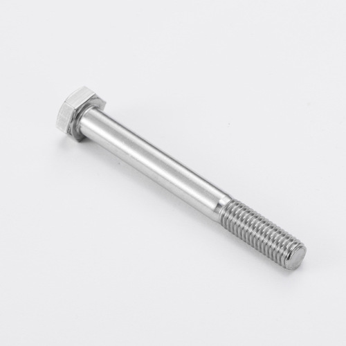 Aozhan 316 stainless steel external hexagonal screw DIN931 half thread A4-70 high strength bolt M14/22