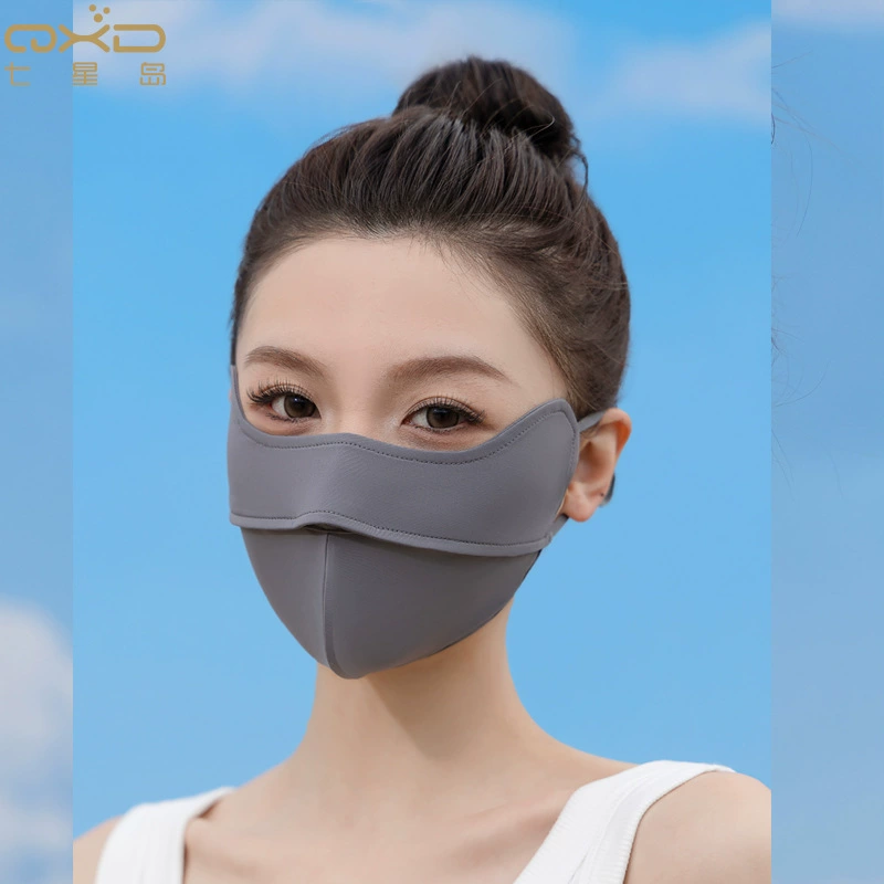 Дышащая трехмерная силиковая медицинская маска для контура лица, 3D, защита от солнца, UF-защита