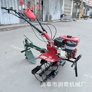 轻便两驱微耕机 山地丘陵开荒犁地机 家用农田整地深耕农用机械