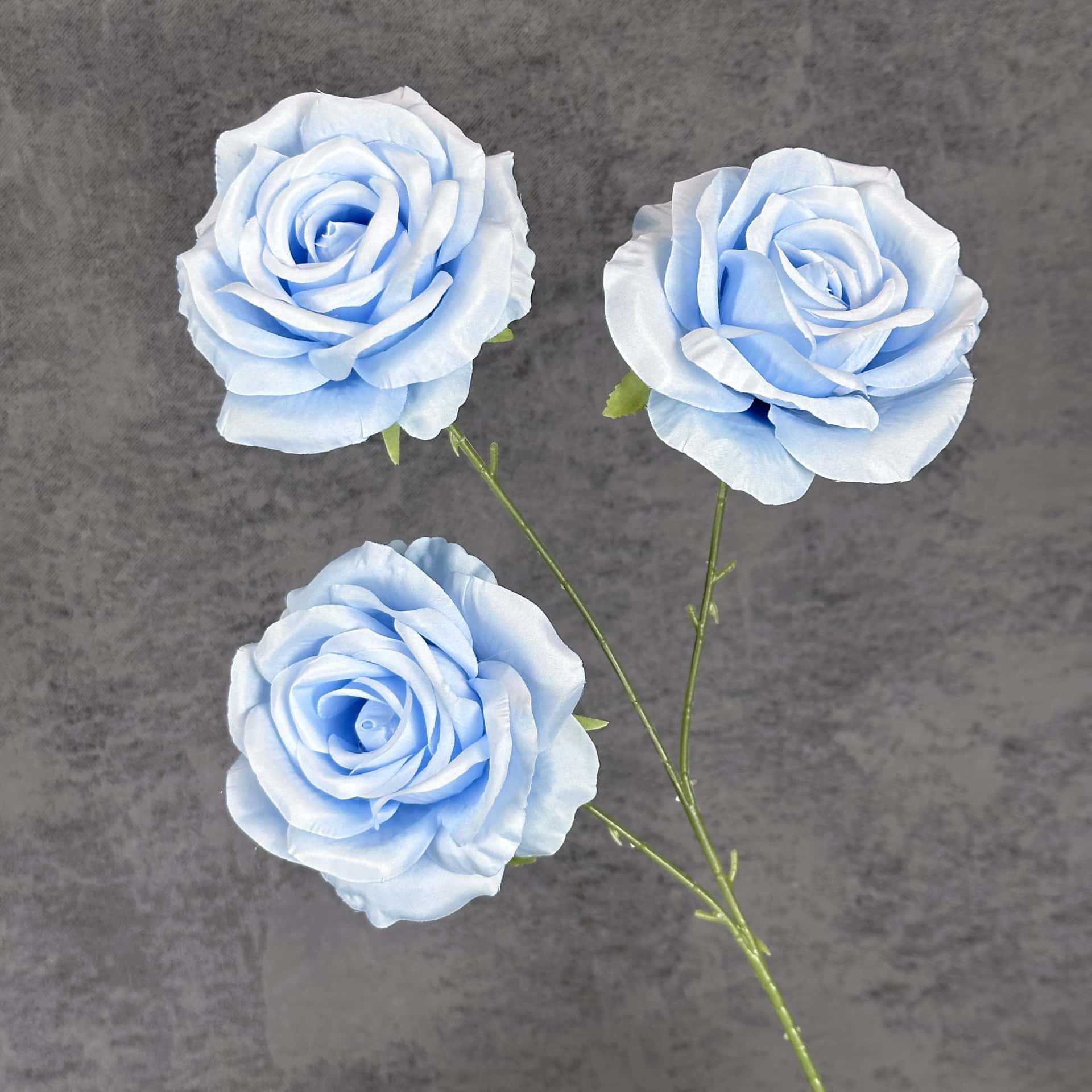 Flor artificial 3 rosas decoración de la escena de la boda decoración del hogar flor de seda hecha a mano decoración de flores falsas transfronterizas al por mayor image 16