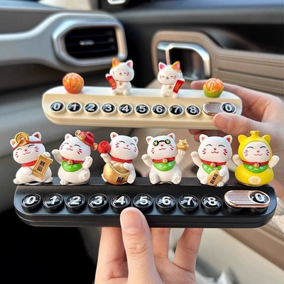 Mobile Phone Temporary Parking Plate, Nömrəli dayanma kartı