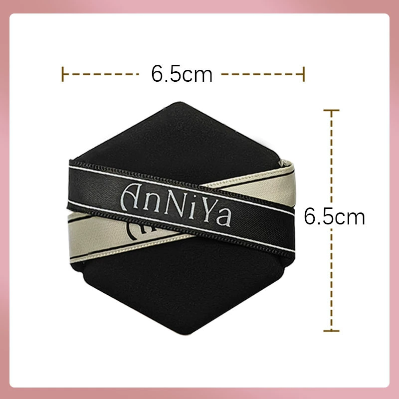 Handheld Powder Puff, Increased Thickness, Ribbon Handle Makeup Sponge, Soft Finish