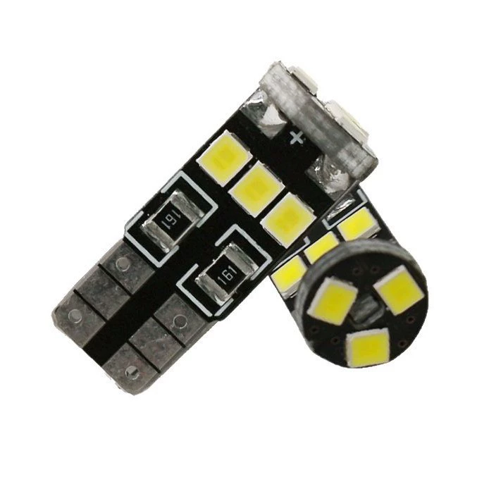 Светодиодные передние фары ультраяркие, индикатор ширины T10 9SMD 2835, новое декодирование, подсветка номера, свет для крыши