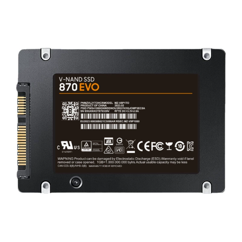 Кроссборс торговля за пределами страны, скоростной SSD-870 EVO, встроенный твердотельный накопитель, расширение и апгрейд 2–4TB, высокая скорость передачи
