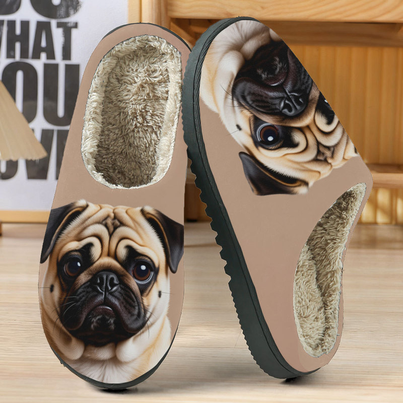 Foreign Trade Cotton Slippers for Men and Women, Cute Cartoon Animal Print Home Slippers, Pod Cross-Border Jit One-Piece Dropshipping Foreign Trade Cotton Slippers for Men and Women, Cute Cartoon Animal Print Home Slippers, Pod Cross-Border Jit One-Piece Dropshipping