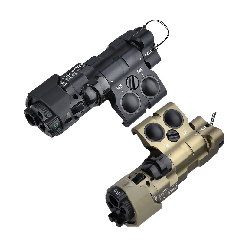 Wardson Tactical Mawl C1+ Metal Version Cnc High-Quality Red and Green Laser Pointer with Ir Laser Led Illuminator