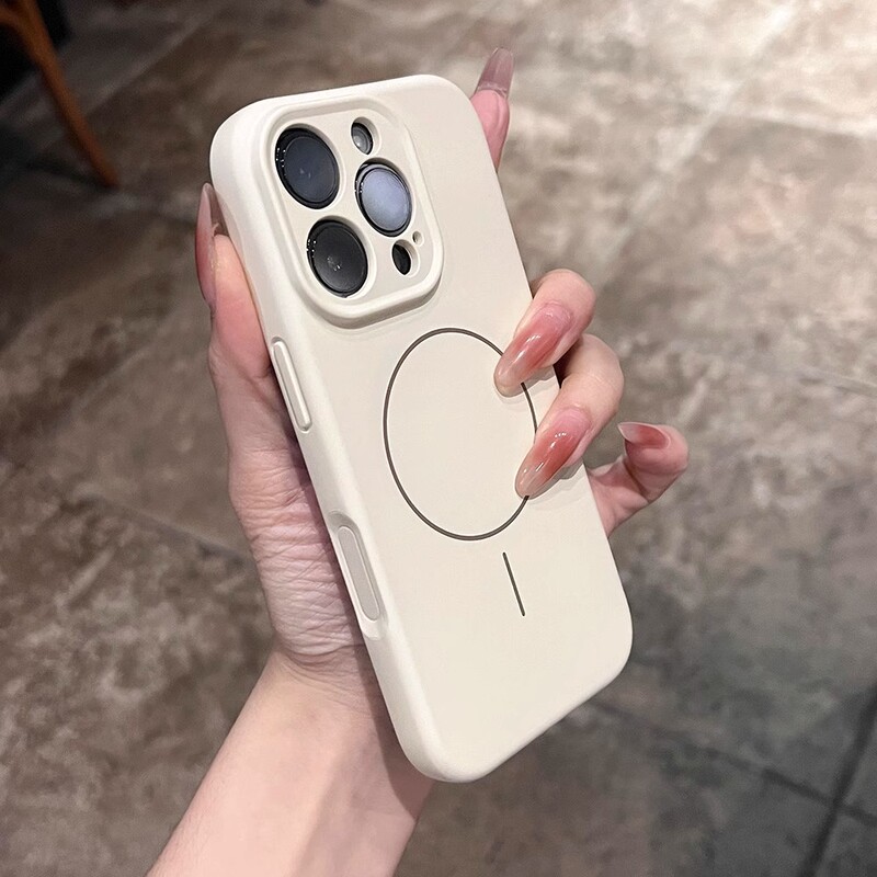 Suitable for Iphone18Promax Mobile Phone Case with Integrated Ai Camera Button and Fine Magnetic Liquid Silicone Case for Apple 17 Suitable for Iphone18Promax Mobile Phone Case with Integrated Ai Camera Button and Fine Magnetic Liquid Silicone Case for Apple 17