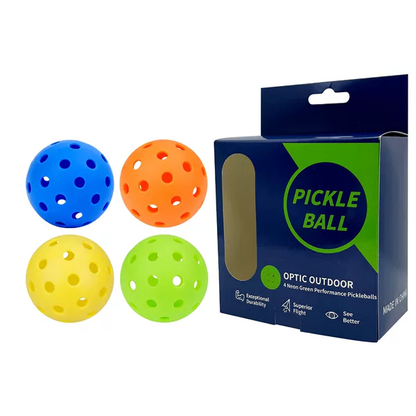 Peak Ball Box 74mm26 Hole Pickleball Sports Exercise Ball Injection Indoor and Outdoor Explosions Peak Ball