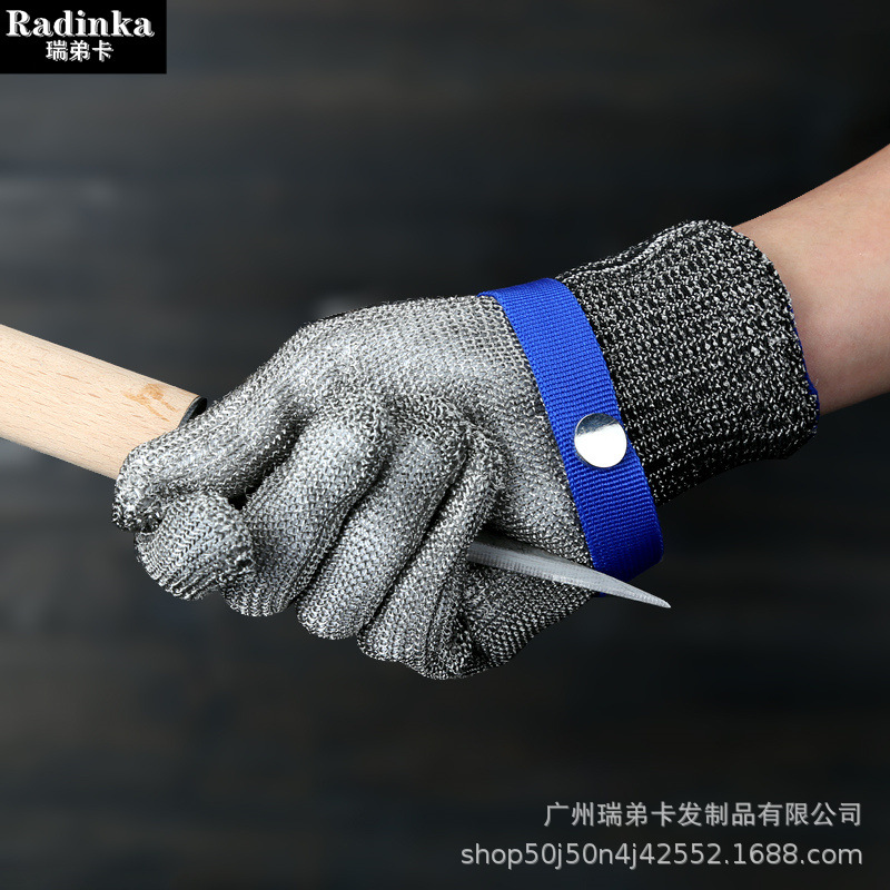 酒吧调酒师专用防割手套 防刺手套防冻手套 削冰切冰凿冰防护手套