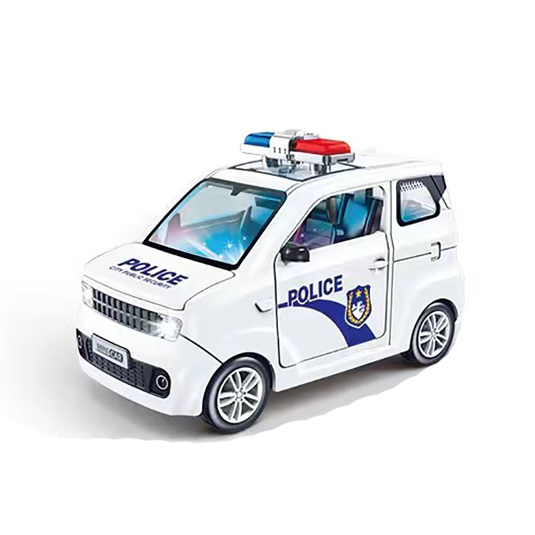 White police car