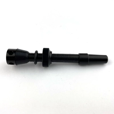 Vacuum Valve Stem with | valve - side-four-hole-60mm-black