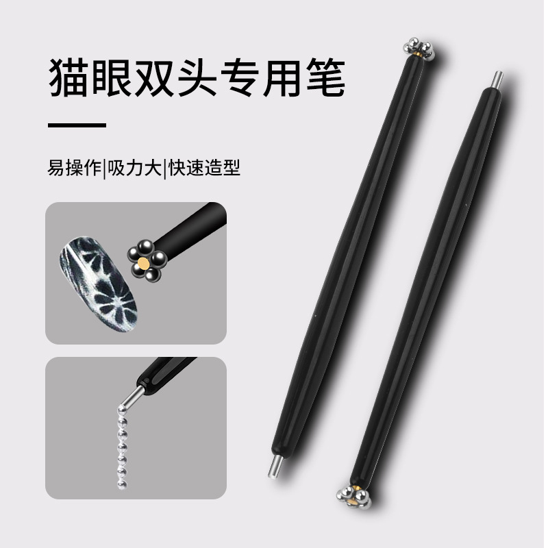 Bolígrafo de absorción de flores de doble cabeza