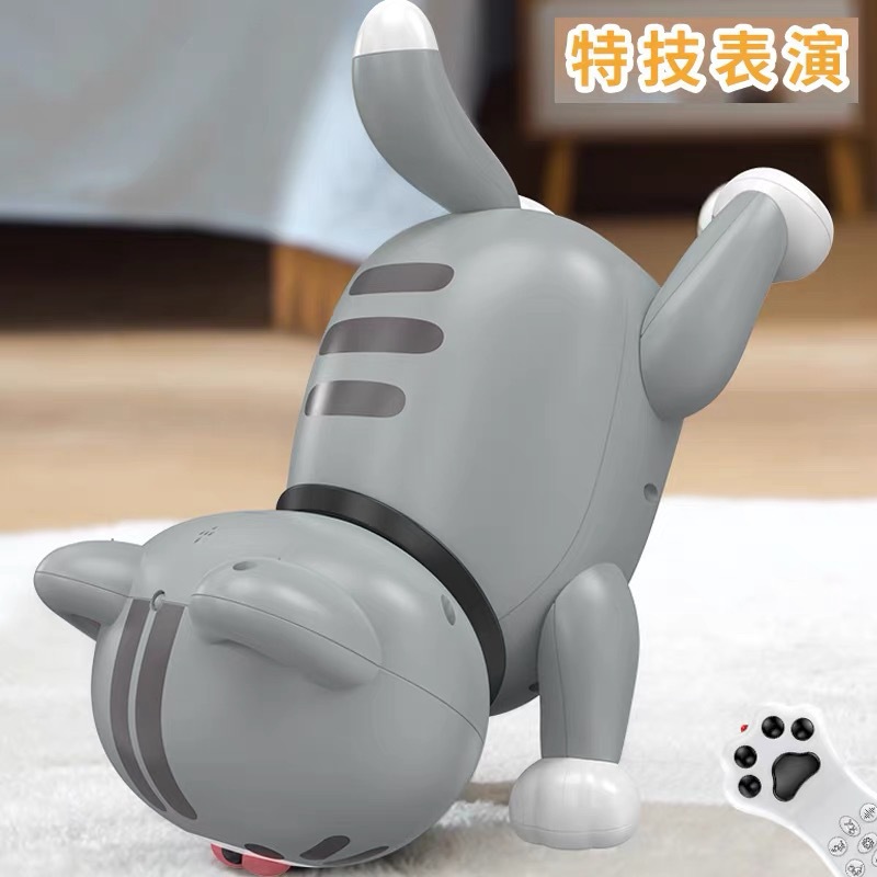Programación de niños robot gato interactivo mascota juguetes de educación temprana touch control remoto inteligente gatito juguetes al por mayor