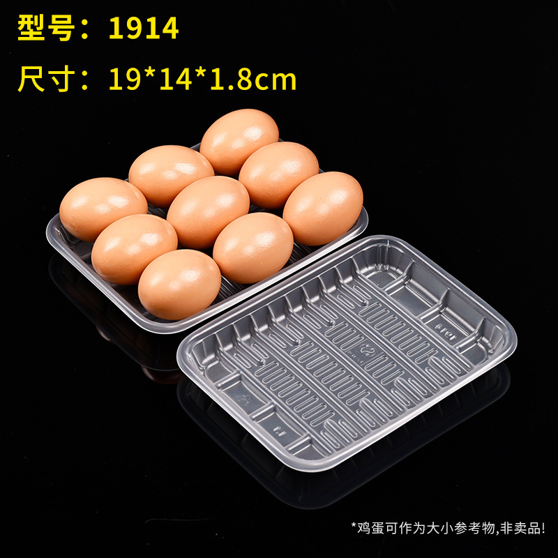 使い捨て半透明パレットスーパー食品包装箱果物野菜生鮮長方形プラスチック包装箱|undefined