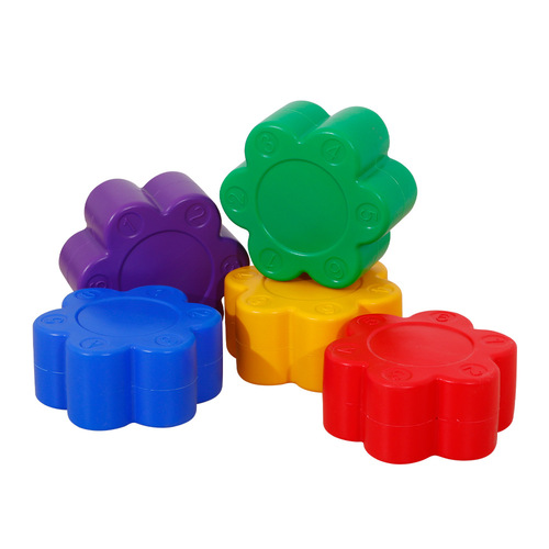 Plum blossom pile crossing river stone indoor household children's sensory training equipment kindergarten teaching aids balance beam early education toys