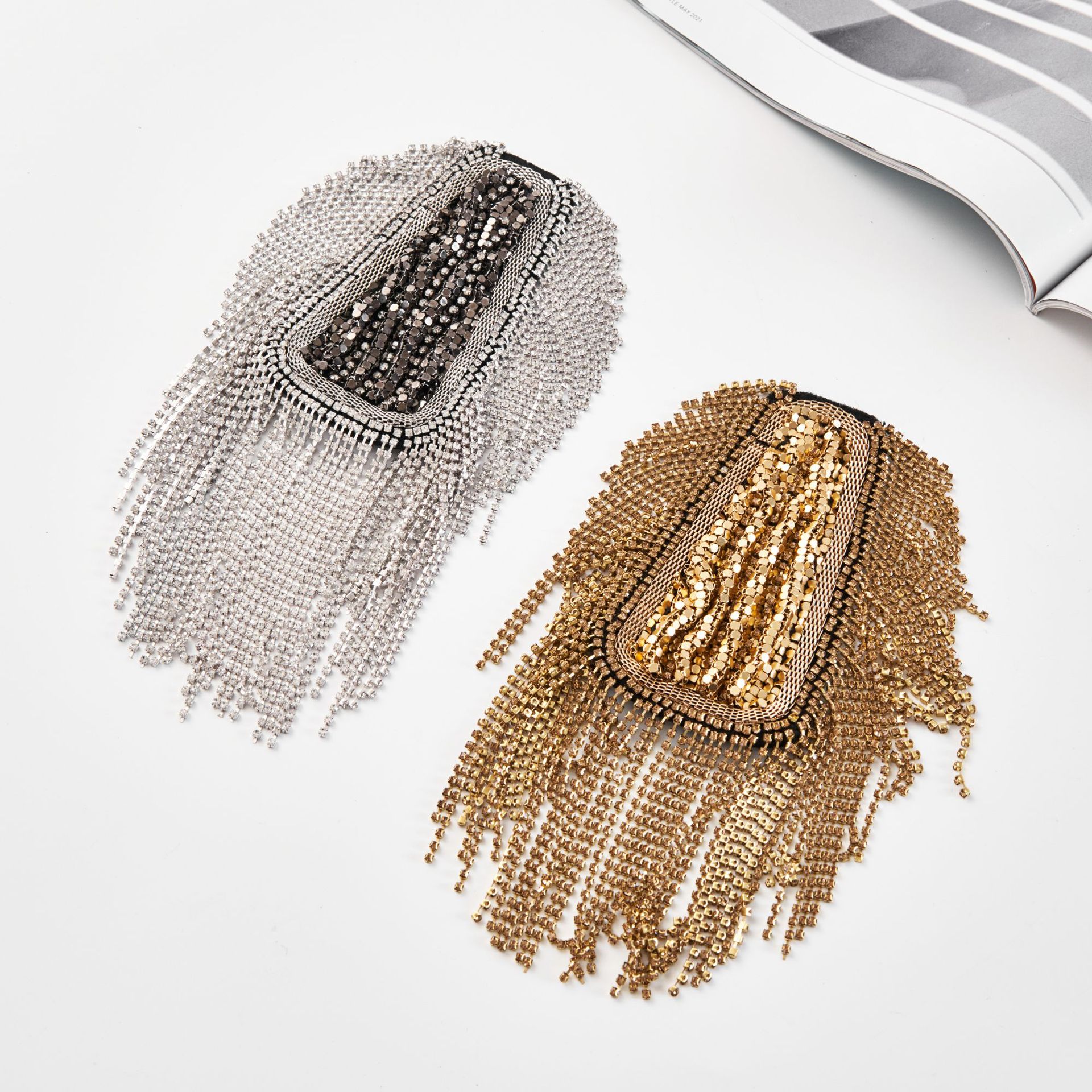 秋冬新品高端DIY肩章韩版潮流时尚夜店服饰工厂有各种款式的肩章|ms