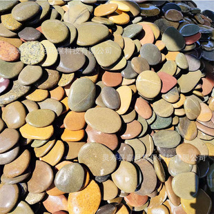 DIY Painted Pebbles Factory Natural Color Graffiti Hand-Painted Stone Pebbles Flat Stone Pebbles Colorful Painting Stones