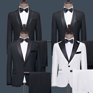 Performance Clothing, Men's Art Exam Suits, Singer Host Dresses, Men's Suits, Stage Performance Chorus Costumes