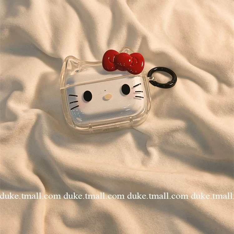 Cute Kitty Cat AirPods4 Generation Headphone Case for AirPods Pro2 Bluetooth Protective Shell Apple 3 Generation