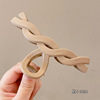 Brand big crab pin, shark, hairgrip, advanced hair accessory, South Korea, simple and elegant design, high-quality style