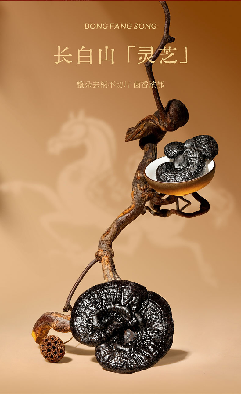 Premium Eight Herb Gift Box 430g American Ginseng Deer Antler Reishi Mushroom Combination Gift Set specifications