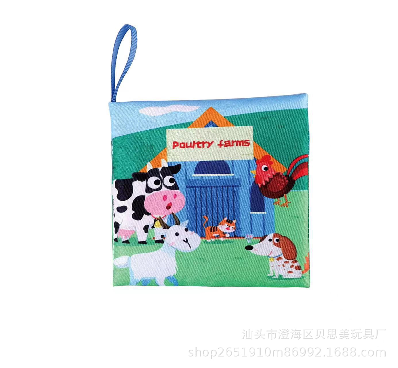 comercio exterior estereoscópico libro de tela impermeable animal cosmos educación temprana cognitivo papel de sonido inglés educación temprana libro de tela de puzzle juguetes