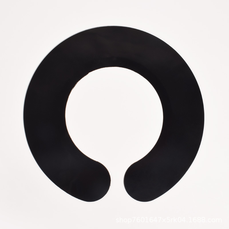 理发店硅胶围脖碎发披肩发型师防水不沾发焗油发新型硅橡胶