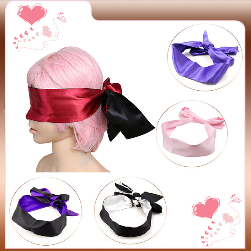 Black sleep mask reusable