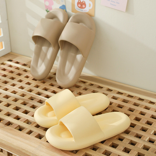 Shit-stepping slippers for women, summer thick-soled couples, indoor home, household eva sandals for outdoor wear, wholesale batch