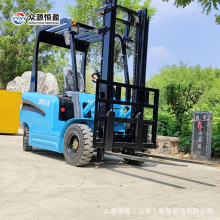 廠家出口電動叉車2噸鋰電池 四輪新能源搬運運輸爬坡平衡重叉車