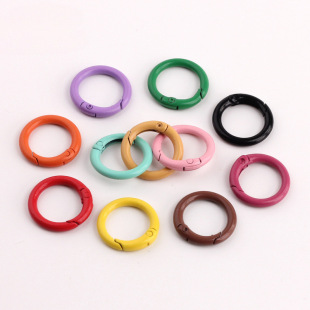 ��ɫ�����\�Ͻ�����Ȧ�_��ȦDIY�ִ���Ȧ�Ʒ���24MM�ǹ�ɫ�A��