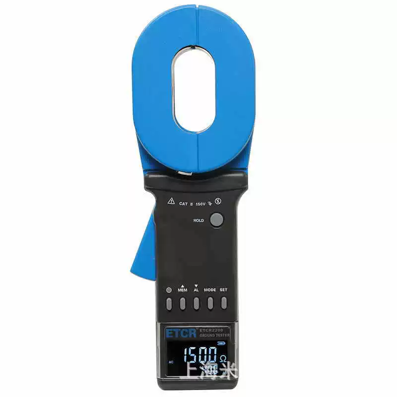 ETCR2200 Многофункциональный зажимной тестер сопротивления заземления