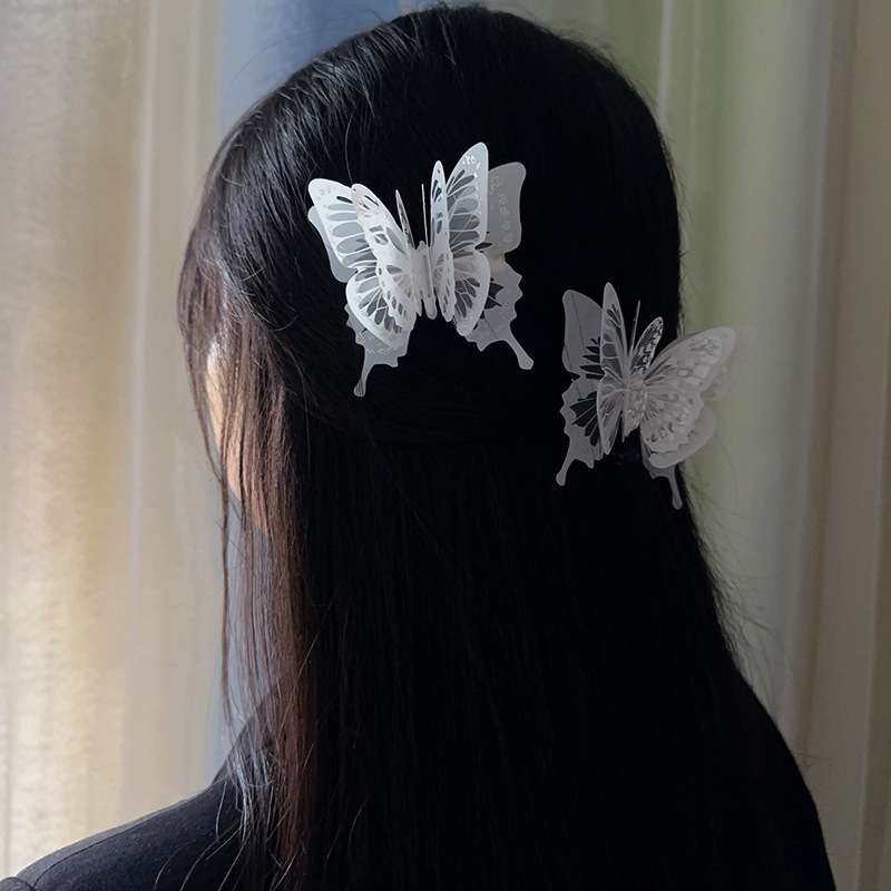 Pure Desire Style, Sweet And Cool Multi-layer Clip, Niche Design, Large Butterfly Super Immortal Ancient Style Headwear_voghion.com