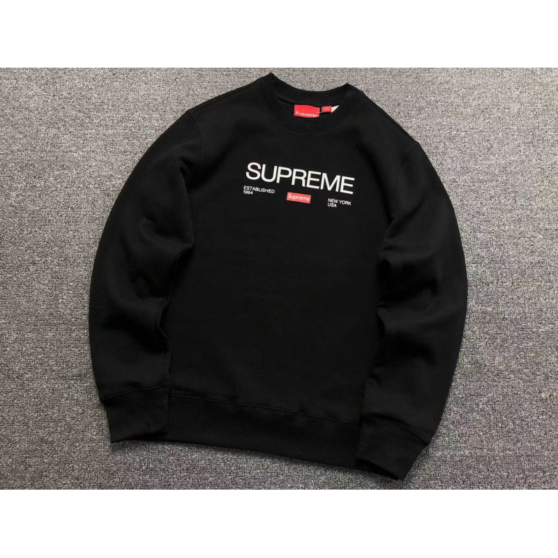 563#1994 letter box black round neck / S