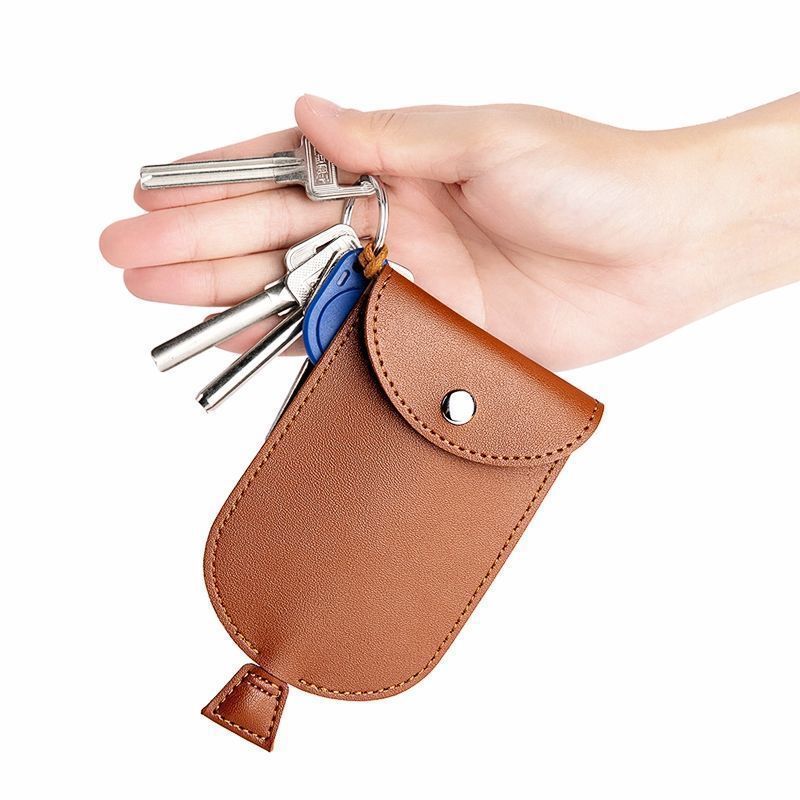 Portable Key Storage Protective Case, Pull-Out Type, Large Capacity, Universal Car Key Holder, Key Bag, Men's Key Bag