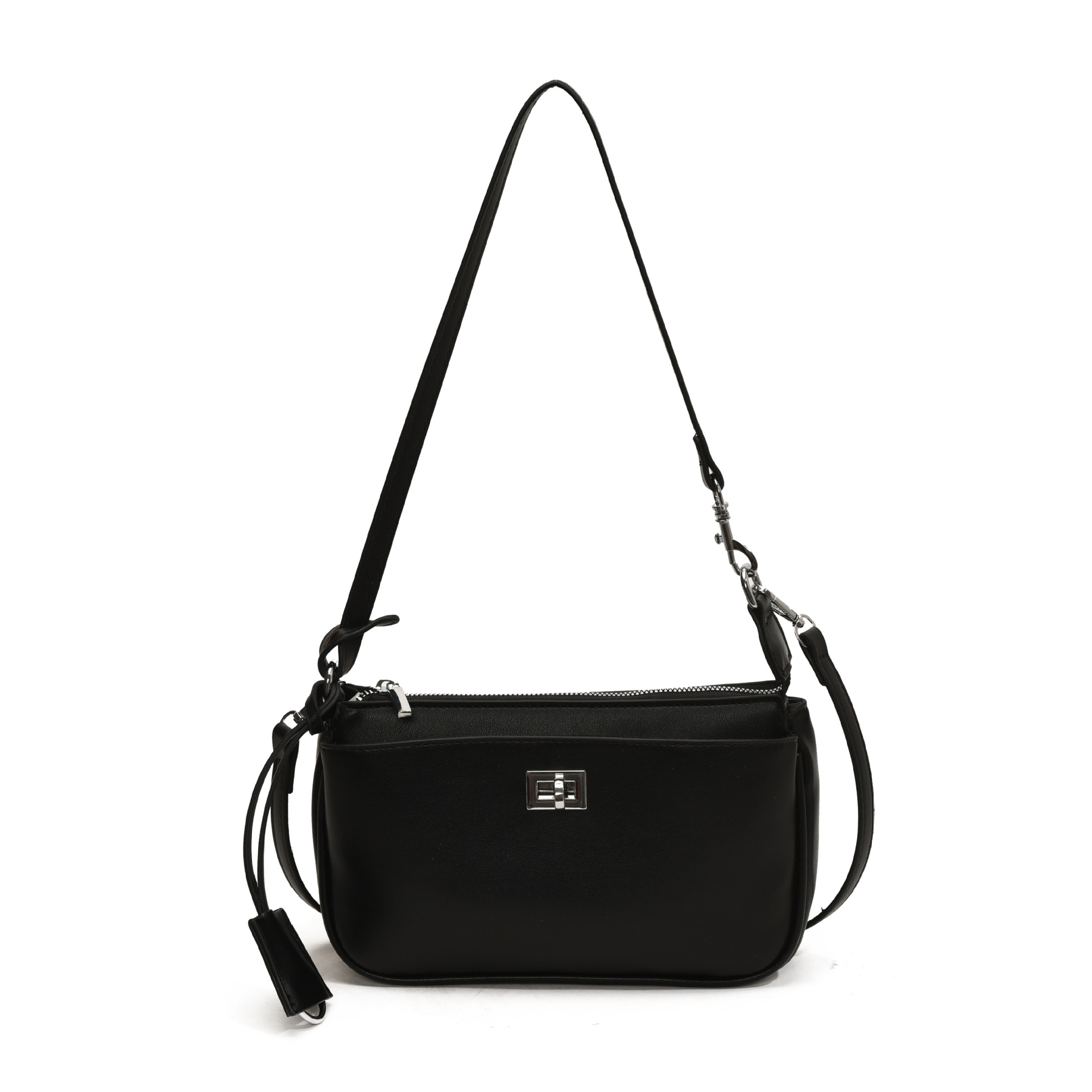 Moda coreana bolso pequeño para mujeres 2024 nuevo estilo de alta calidad bolso de hombro universal bolso de invierno nicho de diseño simple bolso de mujer