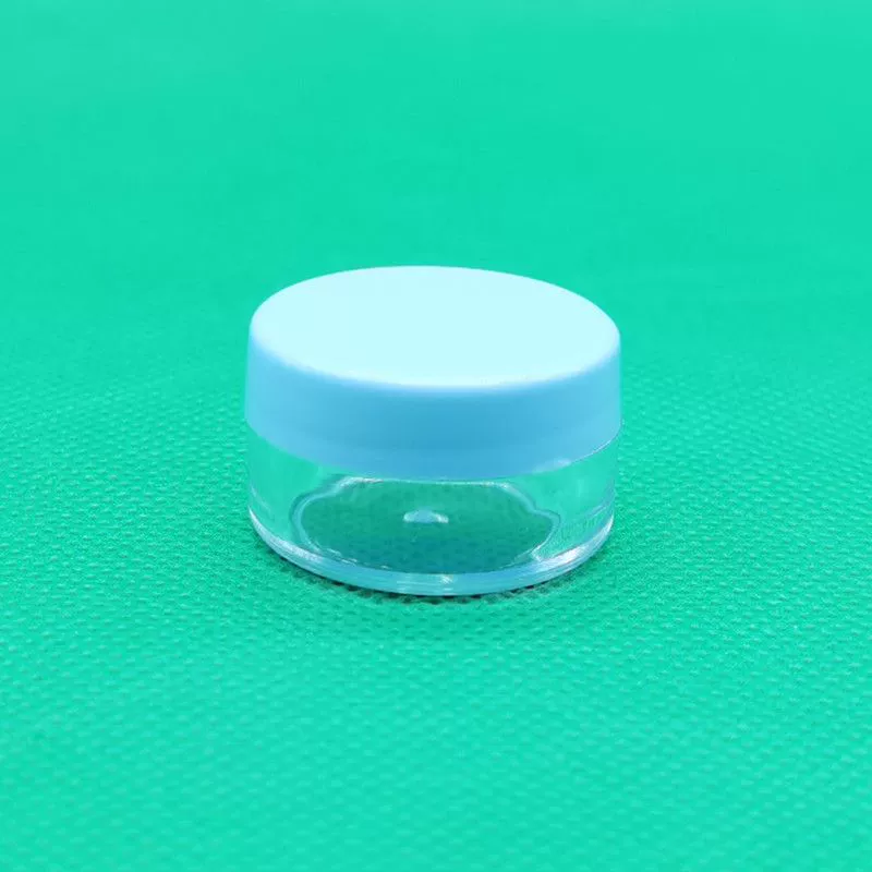 Оптовая упаковка для крема для лица 5g, косметическая упаковка DIY, прозрачная пластиковая пустая бутылка с винтовой крышкой