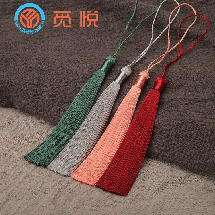 12cm Solid Color Tassel Fan Pendant, Fragrant Sachet & Pouch Combo—Available in Multiple Colors, Large Quantities at Competitive Prices