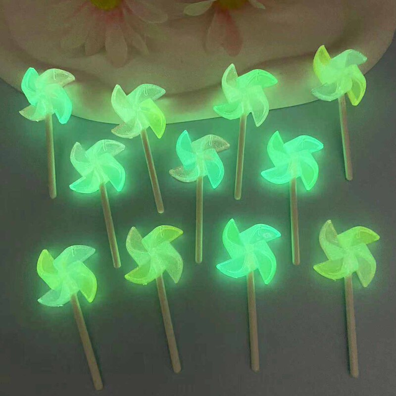 New summer sweet wind windmill lollipop rainbow diy cream glue keychain bag pendant material wholesale
