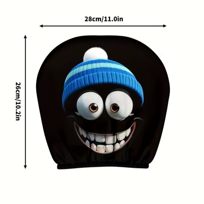 Customizable with Your Own Design, Universal seat cover - 03-double-sided-printing-1pc-26cm28cm
