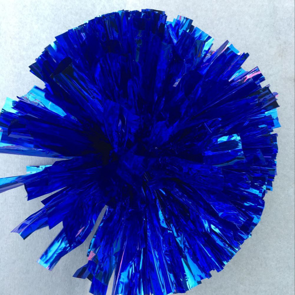 Pompones de Animación para Porristas de PVC Brillantes para Eventos Deportivos